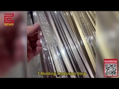 অ্যালুমিনিয়াম বহিরাগত মেঝে T ছাঁচনির্মাণ ট্রানজিশন স্ট্রিপ রুম মেটাল মেঝে বিভাজক স্ট্রিপ