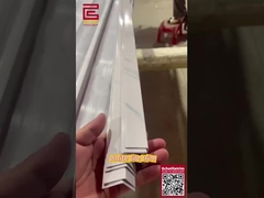 কাস্টমাইজড বাইরের টাইলস এজ ট্রিম 20 মিমি এজ টাইলস ট্রিম হোয়াইট