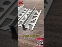 দীর্ঘস্থায়ী অ্যালুমিনিয়াম টাইলস ট্রিম টাইলিং ওভার এক্সপেনশন জয়েন্ট কভার স্ট্রিপ দেয়াল এবং মেঝে জন্য