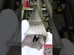 নন স্লিপ স্টেপ নজিং ট্রিম স্টেইনলেস স্টীল টাইল স্টেপ এজ ট্রিম জারা প্রতিরোধী