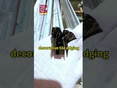 স্টেইনলেস স্টীল গ্লাস চ্যানেল ট্রিম ০ ফাঁক নির্ভুলতা + মরিচা প্রতিরোধী ০ নিরাপদ ঝরনা দরজা এবং প্রদর্শন!