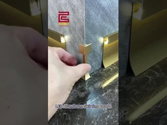 স্মার্ট এলইডি অ্যালুমিনিয়াম স্কার্টিং বোর্ড∙ ওয়্যারলেস ইনস্টল করুন∙ ১০ মিনিটে ভাসমান আলোর প্রভাব তৈরি করুন!