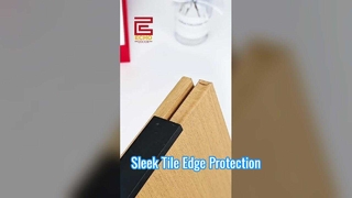 অ্যালুমিনিয়াম এফ-টাইপ এজ ট্রিম: ওয়াল এবং ফ্লোর ফিনিশিংয়ের জন্য উপযুক্ত